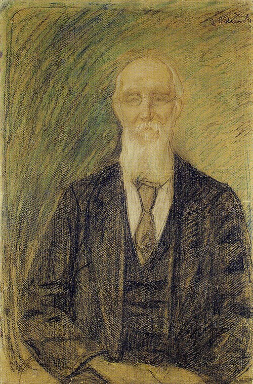 Portrait masculin. Herr von R., 1902, Edvard Munch