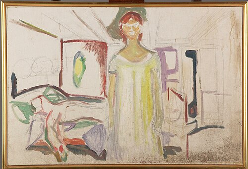 Homme et Femme, 1913, Edvard Munch