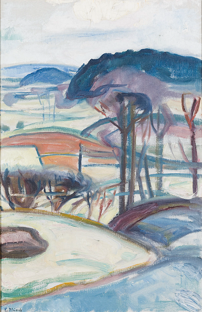 Mars, 1919, Edvard Munch