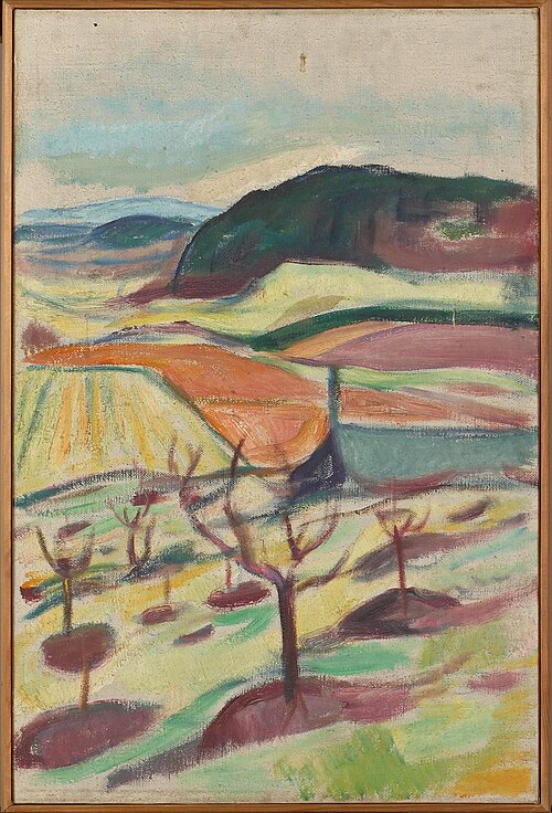 Mars, 1919, Edvard Munch
