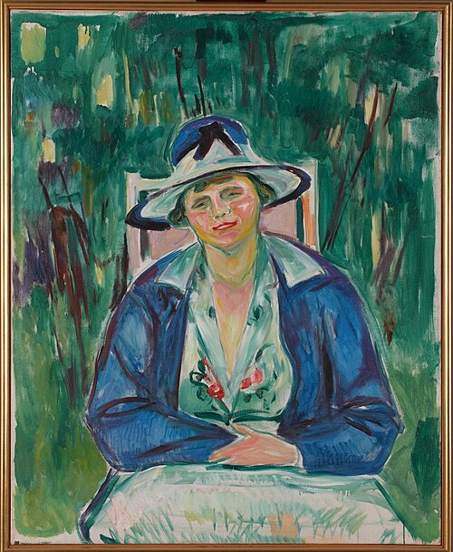 Maria Agatha Meier, 1927, Edvard Munch