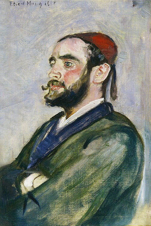 Marius Selmer, 1888, Edvard Munch