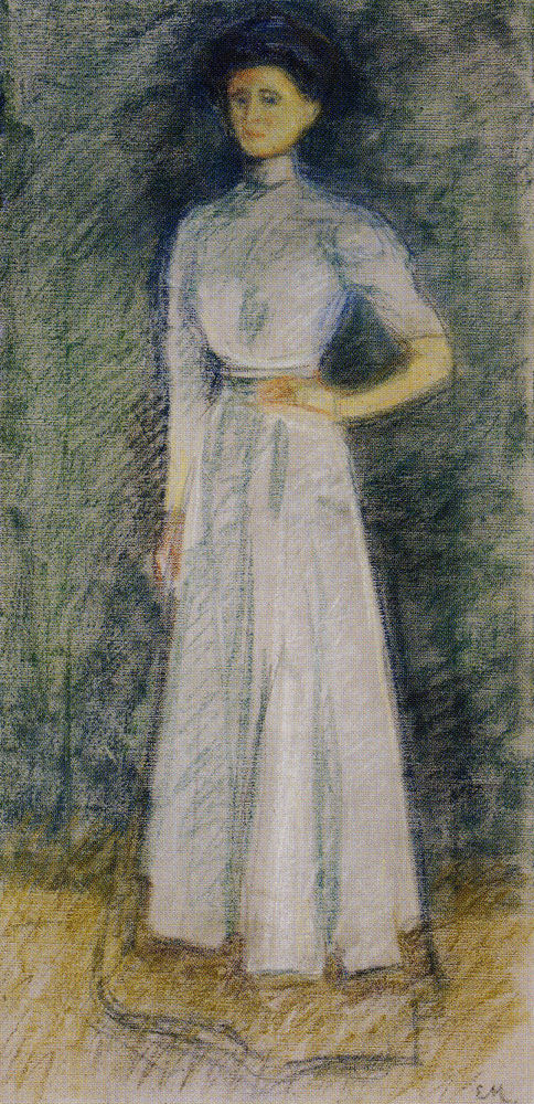 Marta Sandal, 1902, Edvard Munch