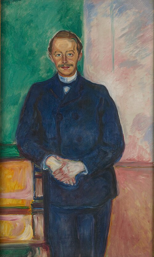 Max Linde dans un costume de marin, 1904, Edvard Munch