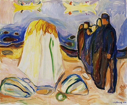 Rencontre, 1921, Edvard Munch