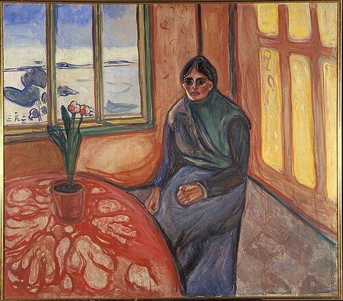 Mélancolie, 1900, Edvard Munch