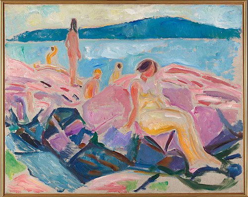 Milieu de l'été, 1915, Edvard Munch