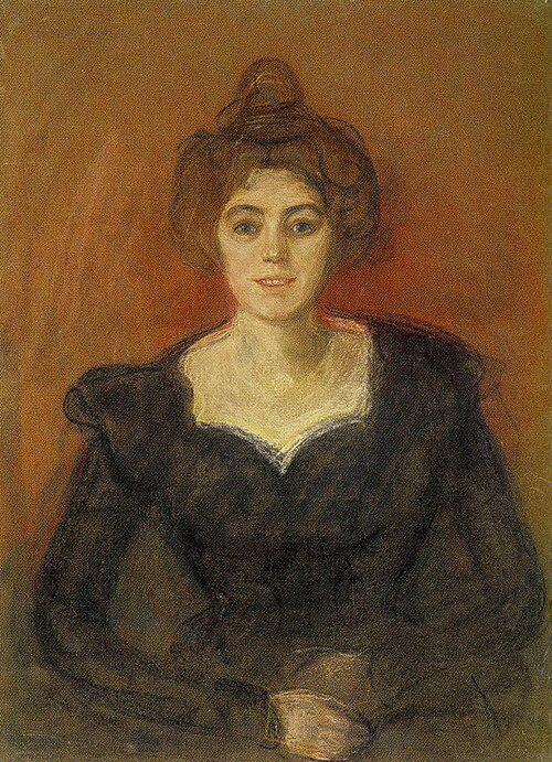 Minchen Torkildsen, 1893, Edvard Munch