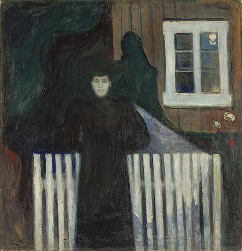 Clair de lune, 1893, Edvard Munch