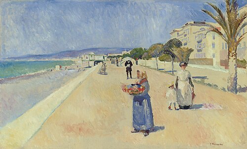 Matin sur la promenade des Anglais, 1891, Edvard Munch