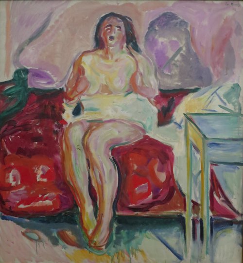 Baillement matinal, 1913, Edvard Munch