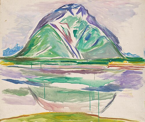Montagnes, 1925, Edvard Munch