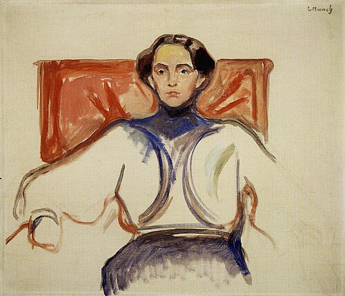 Madame Schwarz, 1906, Edvard Munch