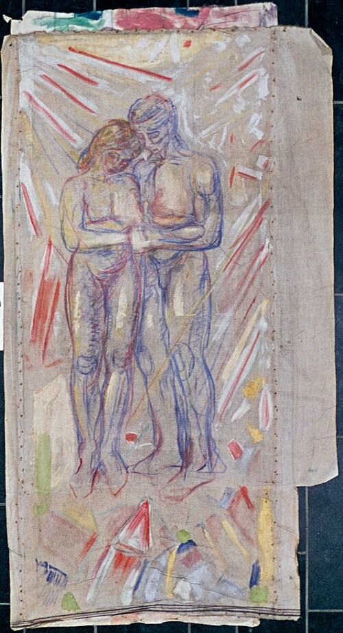 Nouveaux Rayons, 1910, Edvard Munch