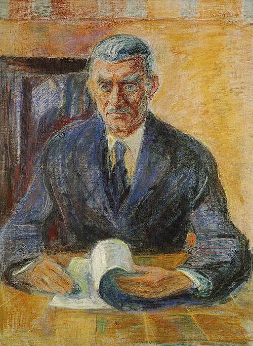 Nicolai Rygg, 1937, Edvard Munch