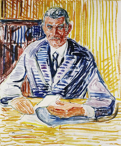 Nicolai Rygg, 1938, Edvard Munch
