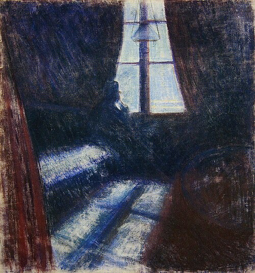 Nuit à Saint-Cloud, 1892, Edvard Munch