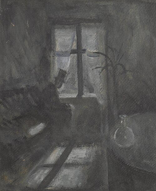 Nuit à Saint-Cloud, 1892, Edvard Munch