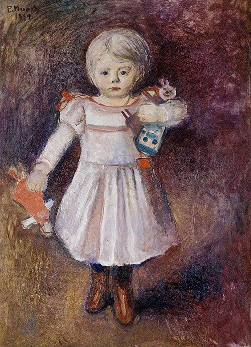 Nora Mengelberg, 1894, Edvard Munch