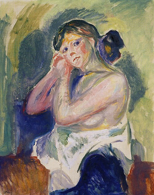 Nu, 1916, Edvard Munch