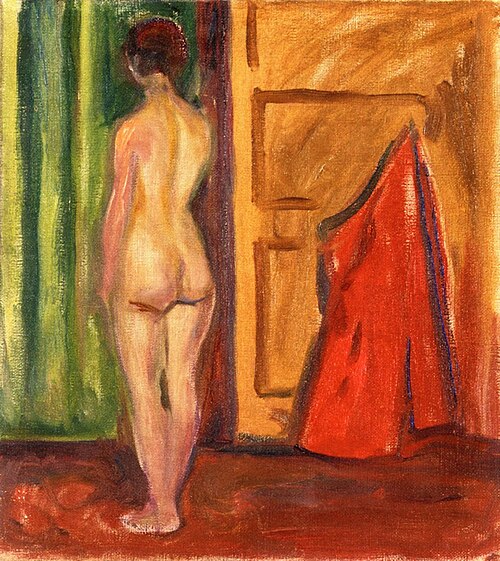 Nu de dos, 1902, Edvard Munch