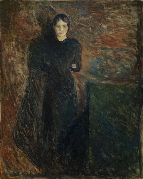 Olga Buhre, 1891, Edvard Munch