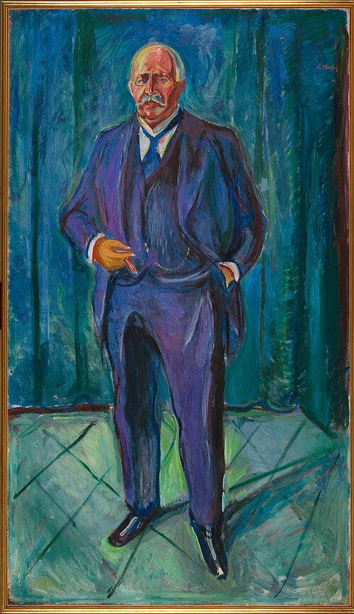 Otto Blehr, 1927, Edvard Munch