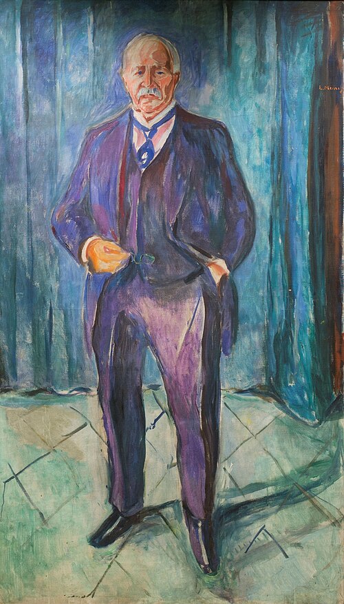 Otto Blehr, 1927, Edvard Munch