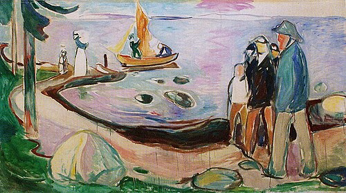 En mer (Frise de Freia XI), 1922, Edvard Munch