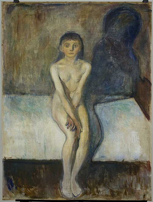 Puberté, 1894, Edvard Munch