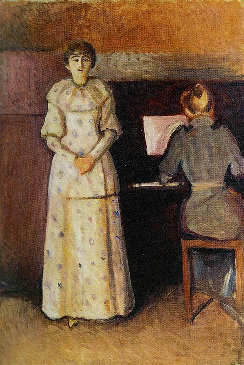 Ragnhild et Dagny Juel, 1892, Edvard Munch