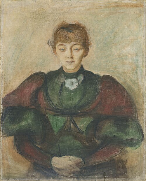 Ragnhild Bäkström, 1894, Edvard Munch