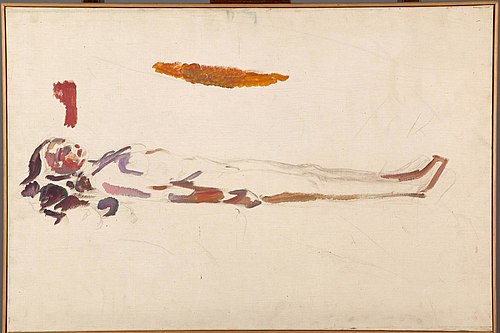 Nu couché, 1914, Edvard Munch