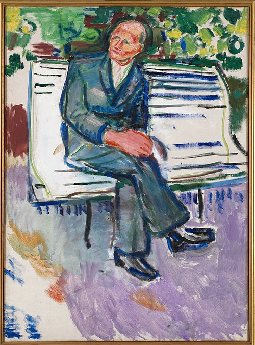 Rolf Hansen, 1943, Edvard Munch