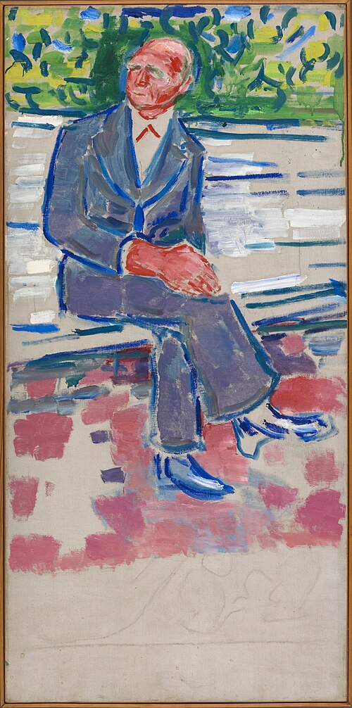 Rolf Hansen, 1943, Edvard Munch
