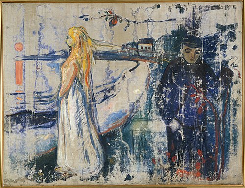 Séparation, 1894, Edvard Munch