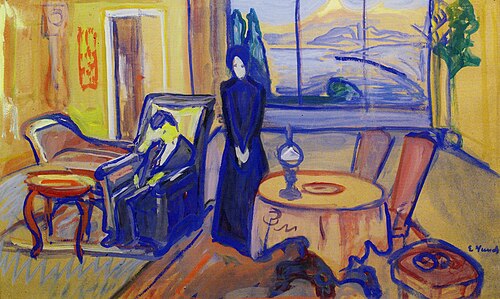 Esquisse pour « Les Revenants » d'Henrik Ibsen, 1906, Edvard Munch