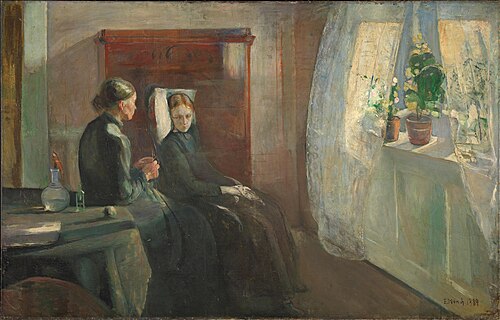 Printemps, 1889, Edvard Munch