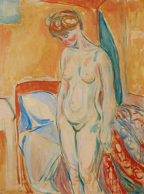 Nu debout, 1916, Edvard Munch