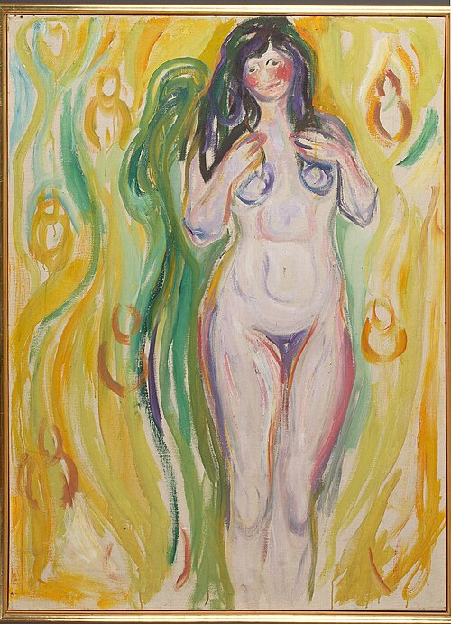 Nu debout, 1919, Edvard Munch