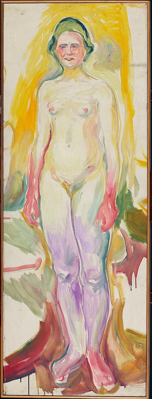 Nu debout, 1922, Edvard Munch
