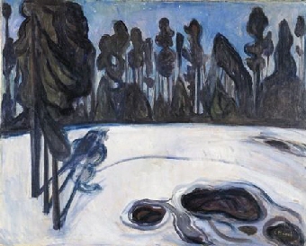 Nuit étoilée, 1901, Edvard Munch