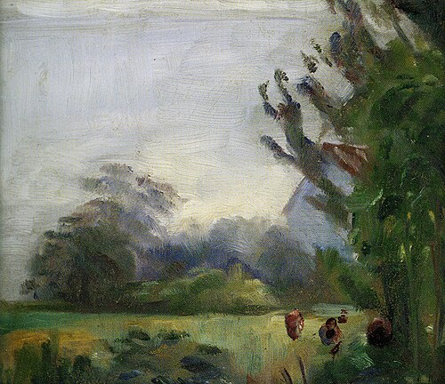 Étude de paysage, 1881, Edvard Munch