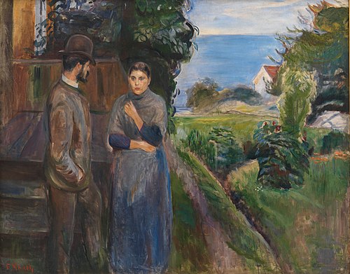 Soir d'été, 1889, Edvard Munch