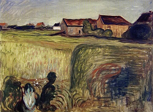 Nuit d'été, 1893, Edvard Munch