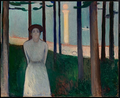 Summer Night's Dream, 1893, Edvard Munch