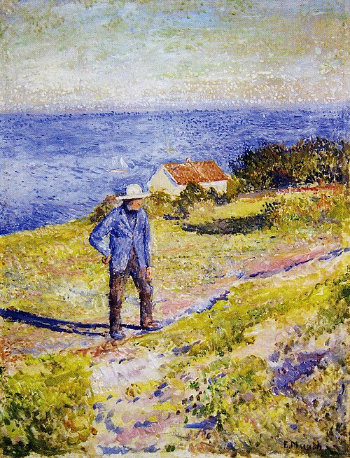 Jour ensoleillé à Åsgårdstrand, 1890, Edvard Munch