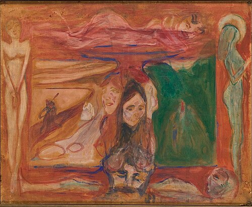 Étude symbolique, 1893, Edvard Munch