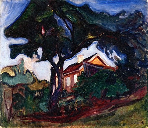 Le Pommier, 1902, Edvard Munch