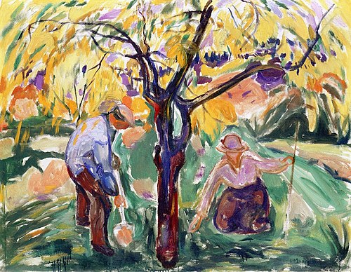 Le Pommier, 1921, Edvard Munch